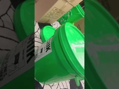 Serigrafi Beyaz Plastik Kovalar 5 Galon Kapaklı