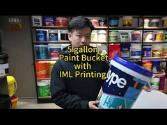 Kalıcı ve Güvenli Ambalaj için 70ml Kalınlıklı Yuvarlak Plastik Kovası