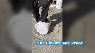 20L Plastik Kova Sızıntı Testi Gıda Sınıfı PP HDPE