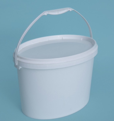 5L 10L 20L Plastik Kova Oval Form PP / HDPE Malzeme
