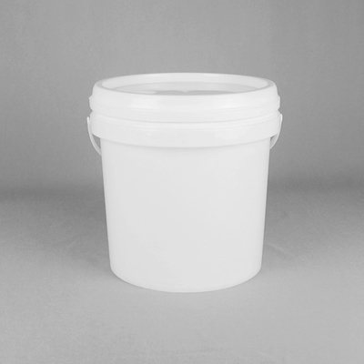 8L Yuvarlak 2 Galon Kapaklı Plastik Kaplar, İki Galon Plastik Kova