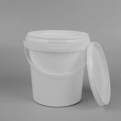 0.8L 27oz Plastik Gıda Kovası Şeffaf Plastik Kapaklı Kova