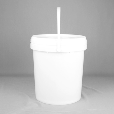 28cm Çap 17L Plastik Boya Kovası Kapaklı Boya Kovası Gıda Sınıfı PP