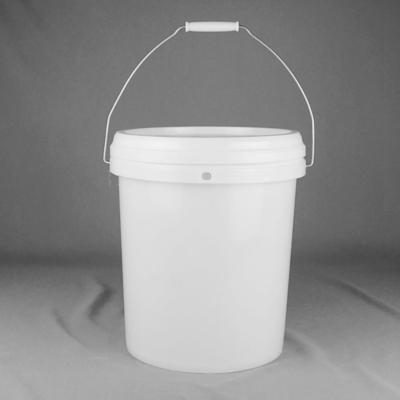 5 Galon veya 20L Baskılı Kapaklı Plastik Kova
