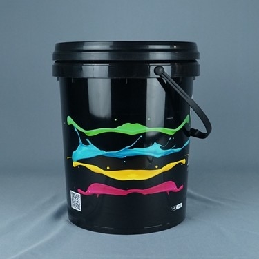 19L 30*27*38cm Yağlama Kovası 5 Galon Kapaklı Plastik Kap