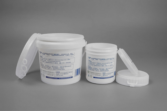 33oz 1L Gıda Sınıfı Plastik Kova Plastik Boya Kovası Beyaz Renk