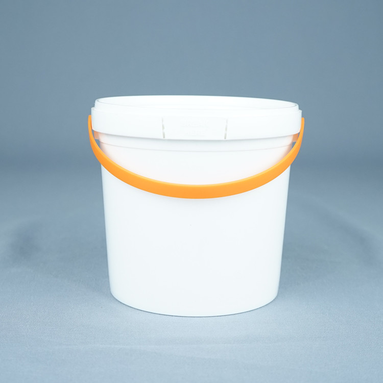 Kapağı olan kova Plastik yemek kova baskı içinIML veya ısı transferi veya ekran baskı