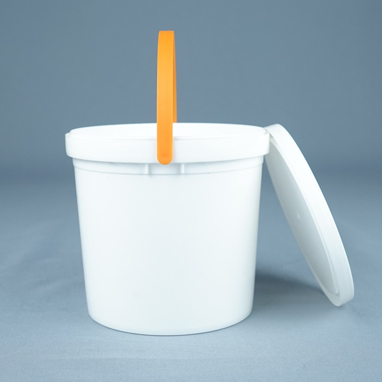 Baskı IML ile Gıda Depolama için PP / HDPE Plastik Saklama Kovası