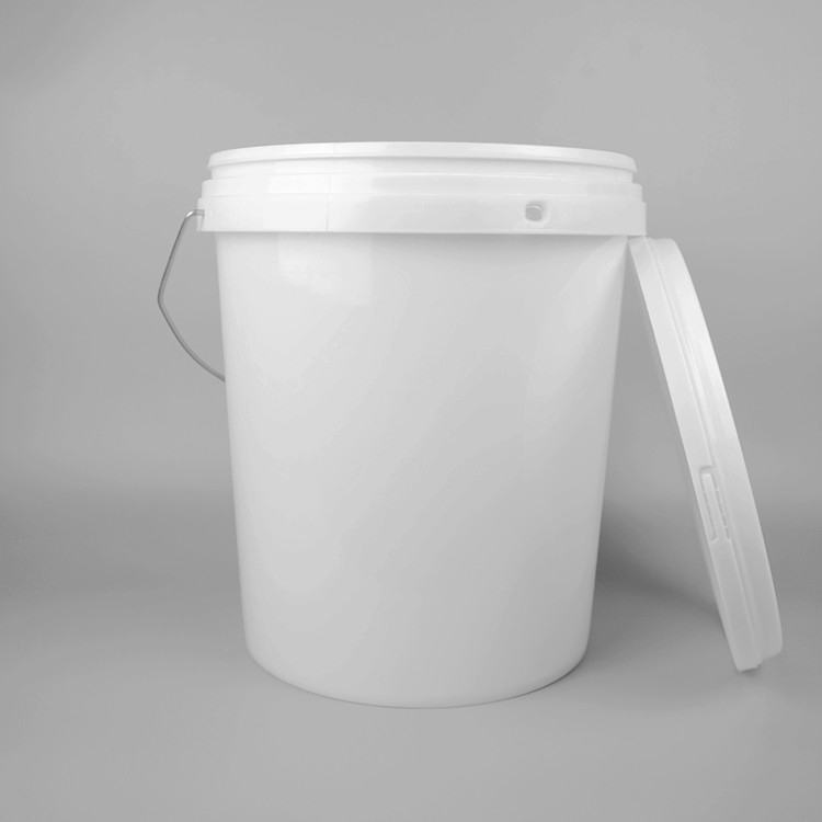 Saplı ve 20 Litre Kapasiteli Plastik Beş Galonluk Kovalar 2,2 Lbs Ağırlık