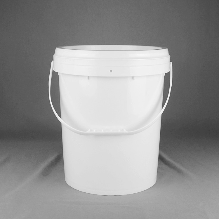 Baskı IML veya Termal Transfer veya Serigrafi Baskı ile PP / HDPE Plastik Gıda Kovası