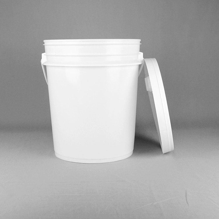 18L 4.8 Galon plastik kova şeffaf yüksek sıcaklık plastik boya kovası 5 galon
