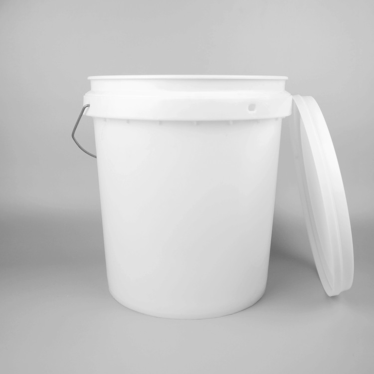 0Dayanıklı ve Güvenli Paketleme için.8-1.5 mm kalınlığında yuvarlak plastik kova