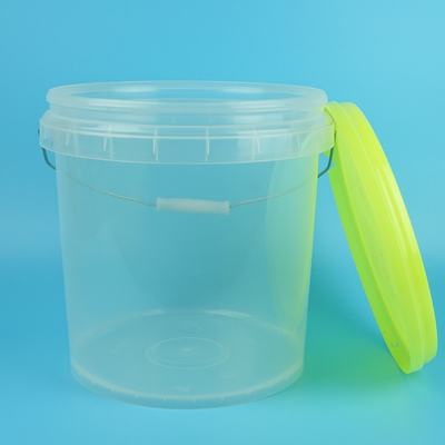 Yüksek Şeffaf Gıda Sınıfı Kare Plastik Kova 10L 5L