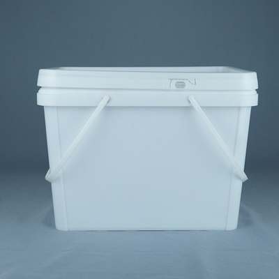 Anti Stone Boya İçin Özelleştirilmiş 20kg Kare Plastik Kova