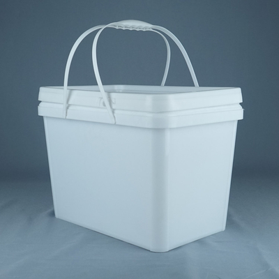 Anti Stone Boya İçin Özelleştirilmiş 20kg Kare Plastik Kova