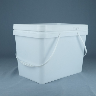 Anti Stone Boya İçin Özelleştirilmiş 20kg Kare Plastik Kova