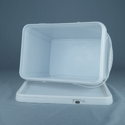 Anti Stone Boya İçin Özelleştirilmiş 20kg Kare Plastik Kova