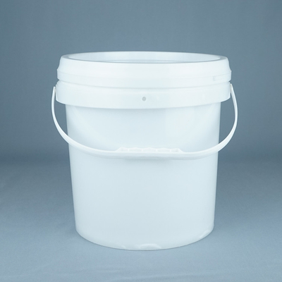 Pürüzsüz Yüzeyli Yuvarlak Plastik Kova, Gerektiği Gibi Conta Kapaklı Renk
