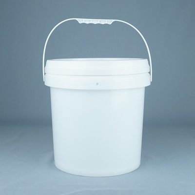 Pürüzsüz Yüzeyli Yuvarlak Plastik Kova, Gerektiği Gibi Conta Kapaklı Renk