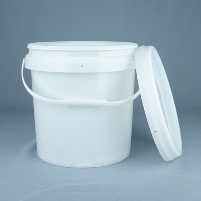 Pürüzsüz Yüzeyli Yuvarlak Plastik Kova, Gerektiği Gibi Conta Kapaklı Renk