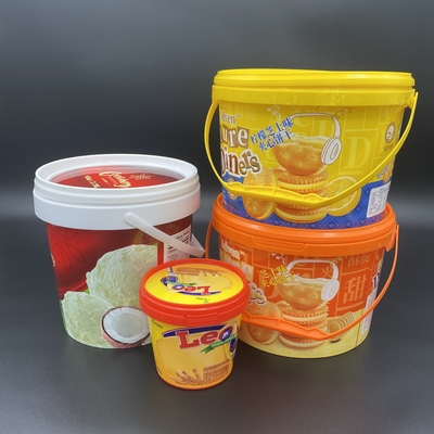 Depolama ve Taşıma için Geçmeli Kapaklı Güvenli Plastik Gıda Sınıfı Kovalar