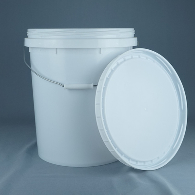 Kapaklı ve Saplı 30kg Gıda Sınıfı Plastik Kova Hava Geçirmez