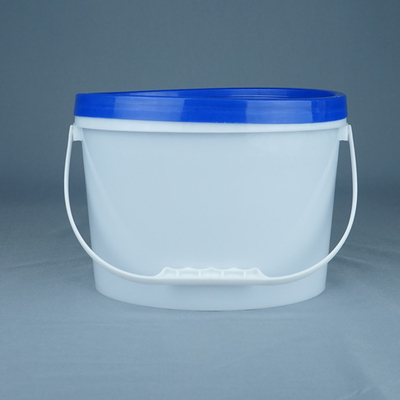 5L 10L 20L Plastik Kova Oval Form PP / HDPE Malzeme