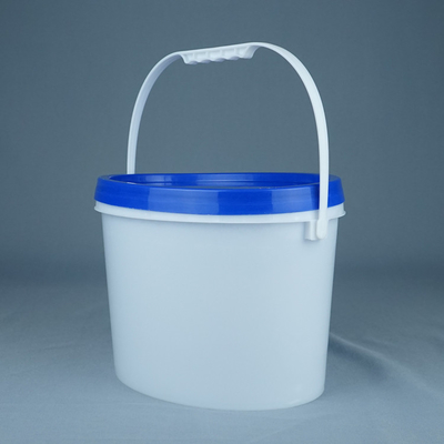 5L 10L 20L Plastik Kova Oval Form PP / HDPE Malzeme