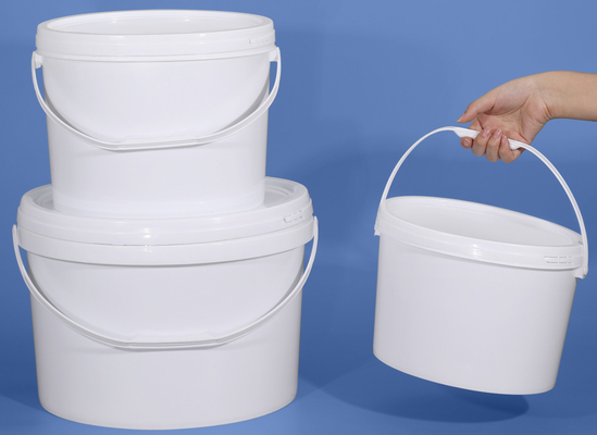 Gıda Meyve Oyuncakları ve Depolama İçin Özelleştirilebilir Oval Plastik Kovası