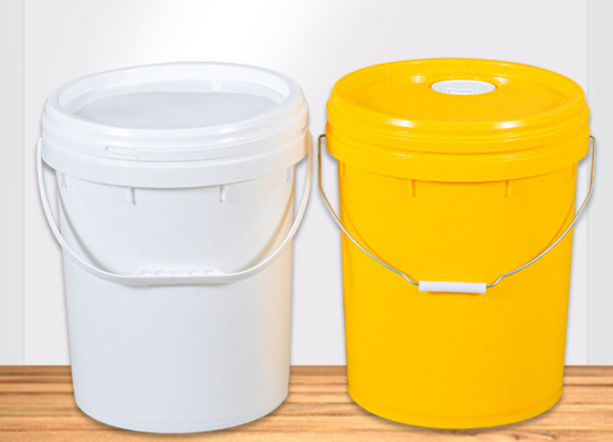 Uzun süre UV direnci olan yuvarlak 5 galon plastik kovalar