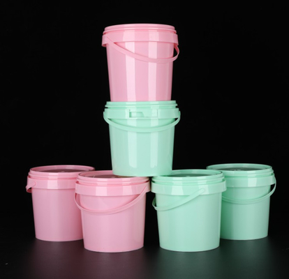 Ekran baskı Plastik gıda kovası özel 0.2L-20L Kapasite