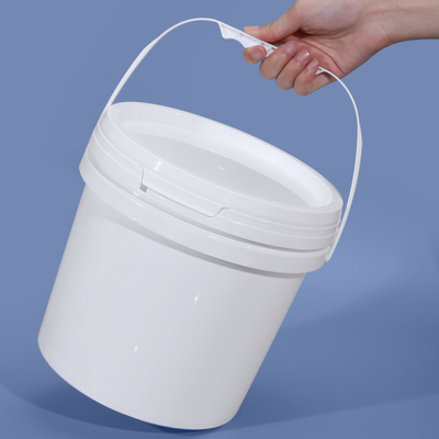 0.2L-20L'lik bir el kapasitesi olan şeffaf plastik depolama kovası