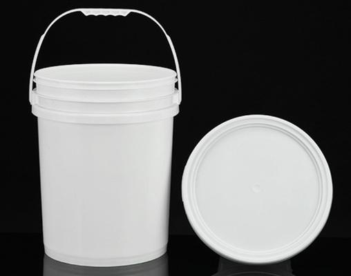 Konforlu Yakalama Kapaklı 5 Gallon Plastik Kovası 15.5 Inç