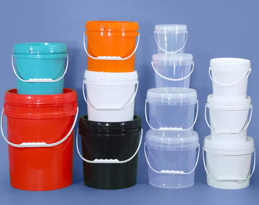 Sıvılık 20L kapasite ve 11,5 inç çaplı 5 gallon plastik kovalar içerir