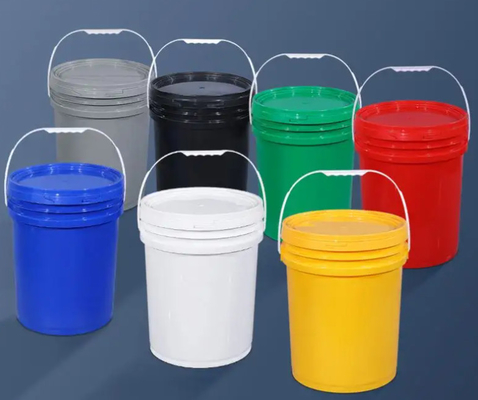 Yüklenebilir ve Paketli 5 Gallon Plastik Kovlar Ağır Görevli Uygulamalar için