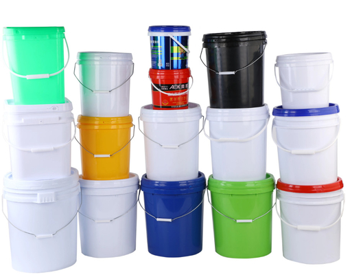 Yüklenebilir ve Paketli 5 Gallon Plastik Kovlar Ağır Görevli Uygulamalar için