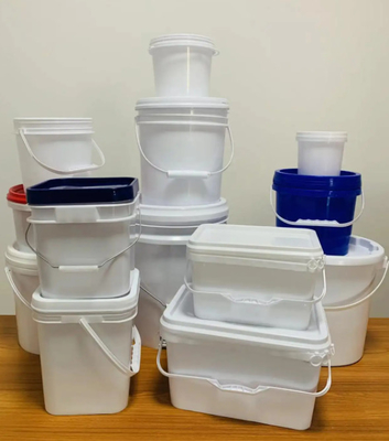 Yüklenebilir Açık Plastik 5 Gallon Kovası Konforlu Depolama Çözümü