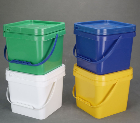 Sızdırmaz Gıda Kaliteli Plastik Depolama Kapaklı Geri Dönüştürülebilir UV Direnci