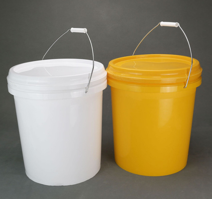 Kullanıcı ve dikişli yuvarlak plastik veya metal 5 galonluk kova