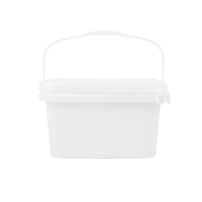 1.2 Kg kare plastik konteyner % 100 PP hammadde ile yapılmıştır