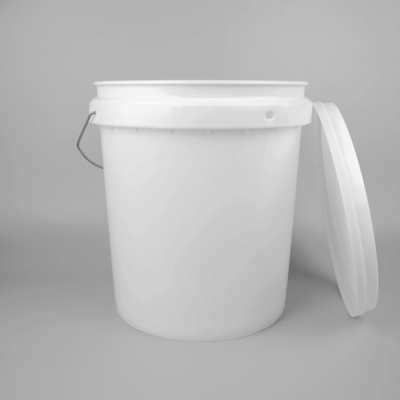 13 Litre 3.5 Galon Plastik Oyuncak Kovaları Beyaz Yuvarlak Dayanıklı