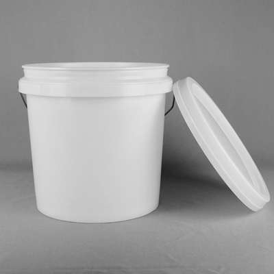 ISO9001 Onayı Gıda Sınıfı PP Gübre Kovası 15L Kapaklı Plastik Kova