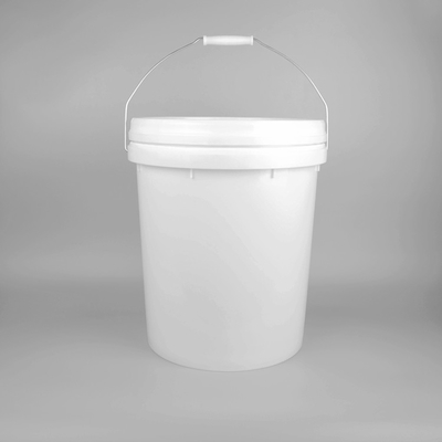 Gıda Sınıfı HDPE Malzeme Kimyasal Kova 6 Galon Kapaklı Plastik Kova