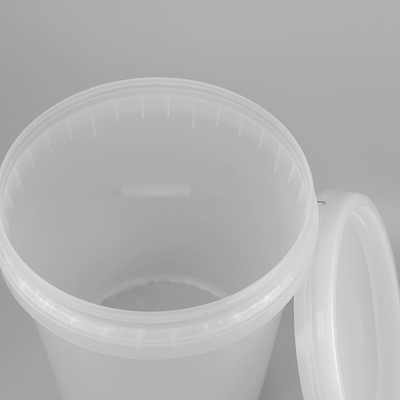 18 Litre Polipropilen Şeffaf Plastik Kova 18 Litre Gıda Sınıfı