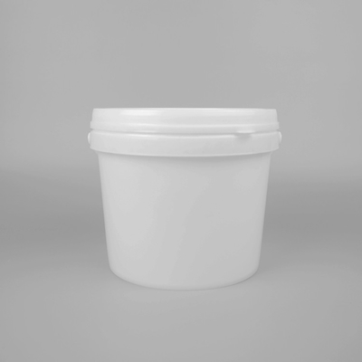 Duvar Boya Tutkalı için Termal Transfer Yuvarlak Plastik Kova 4 Litre