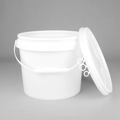 7kg Boya Plastik Kapaklı Saplı Kova