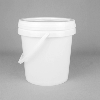PP/HDPE Beyaz Plastik Gıda Depolama Kovası