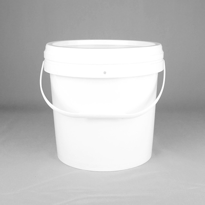 OEM Karşılama 9 Litre Plastik Boya Saklama Kapları Kapaklı Beyaz Kova
