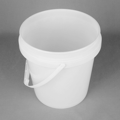 PP/HDPE Beyaz Plastik Gıda Depolama Kovası