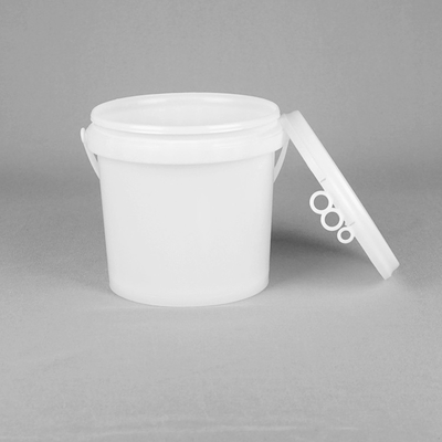 Sıcaklığa dayanıklı yuvarlak plastik boya kovası, dökme borusu
